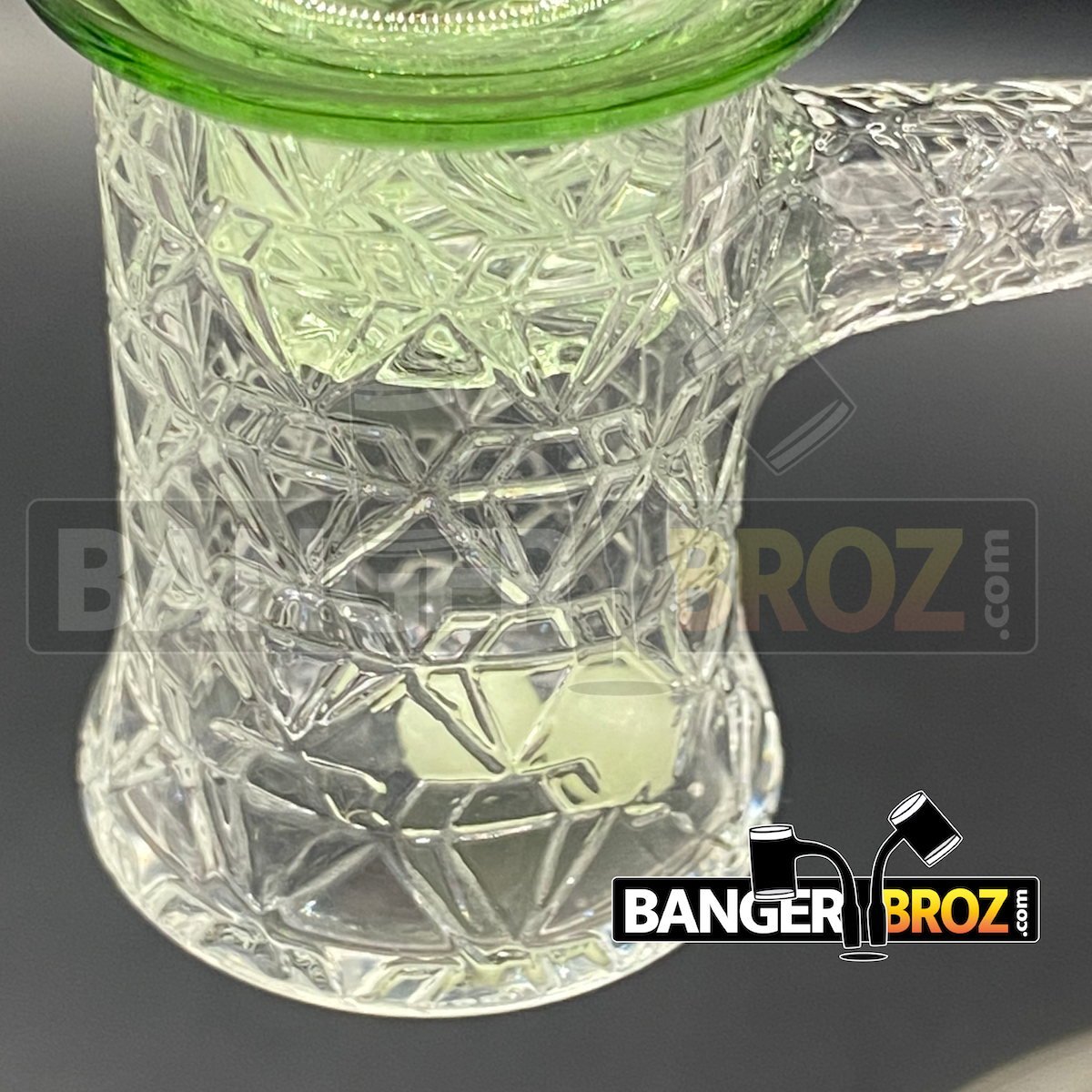 14mm Male 90 Degree Laser Etched Banger