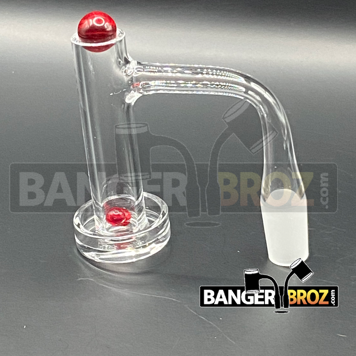 14mm Male 90 Degree Terp Tower Set (Red)