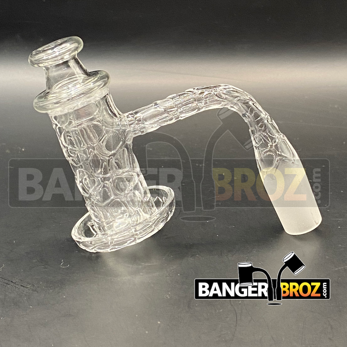14mm Male 90 Degree Laser Etched Slurper / Charmer Set