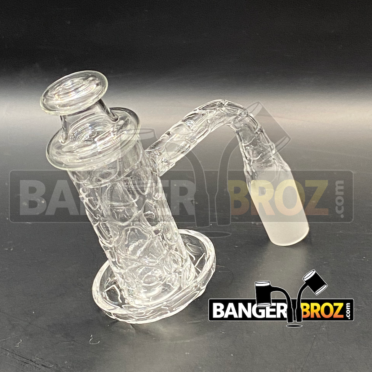 14mm Male 90 Degree Laser Etched Slurper / Charmer Set