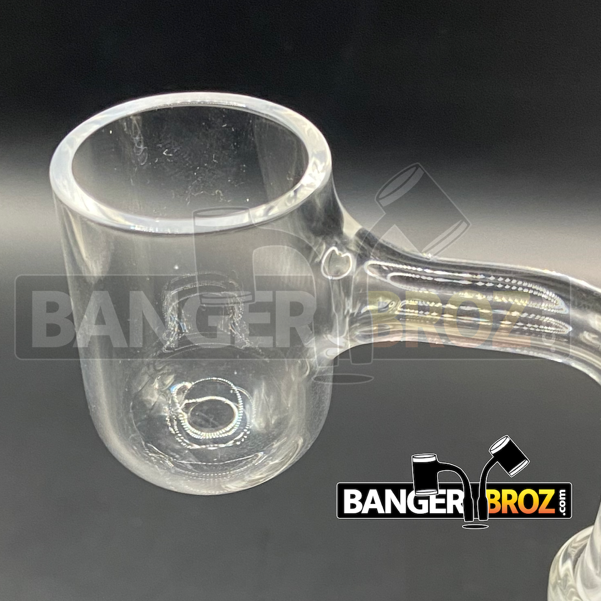 14mm Male 90 Degree Round Bottom Banger