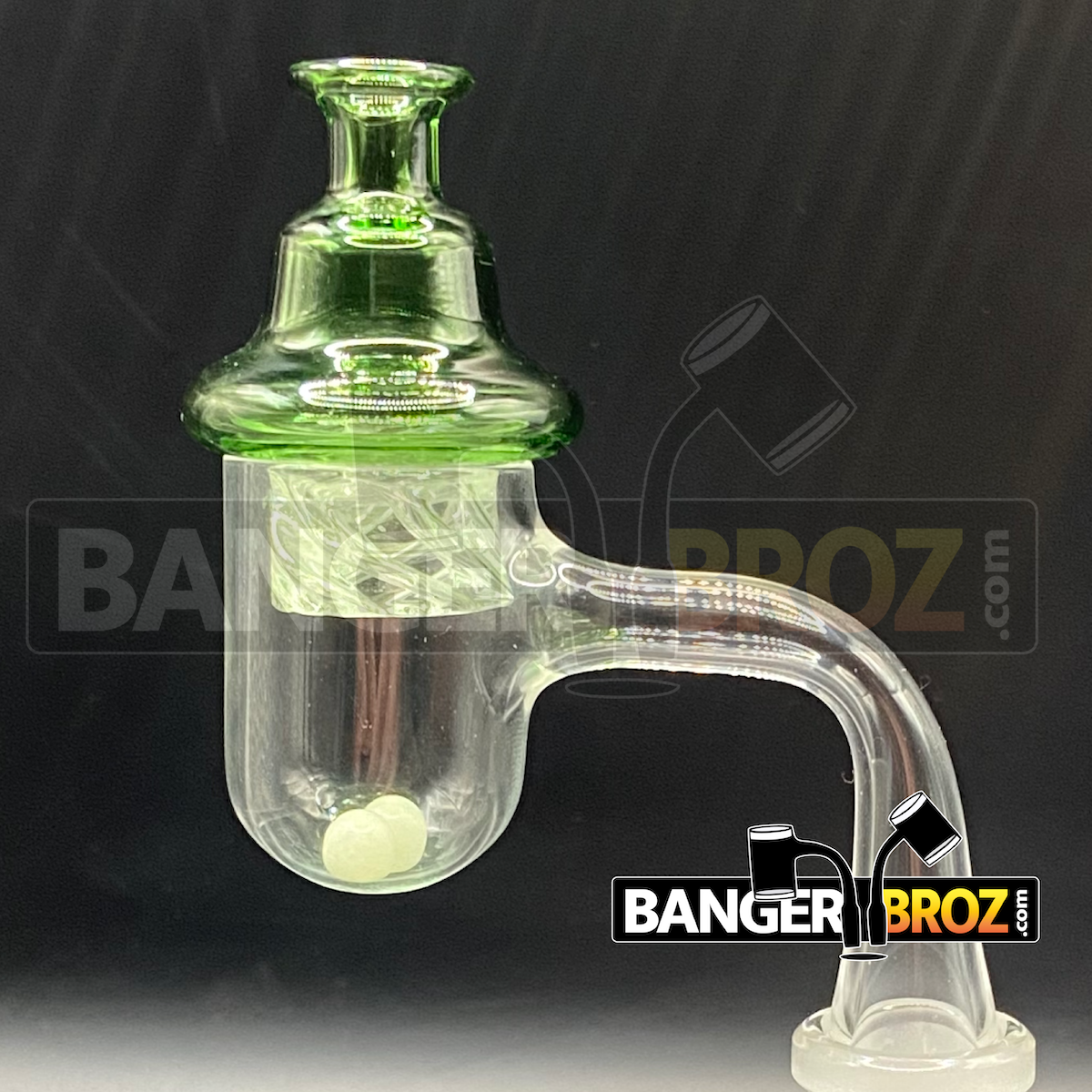 14mm Male 90 Degree Round Bottom Banger