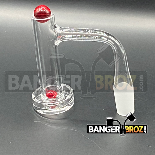 14mm Male 90 Degree Terp Tower Set (Red)
