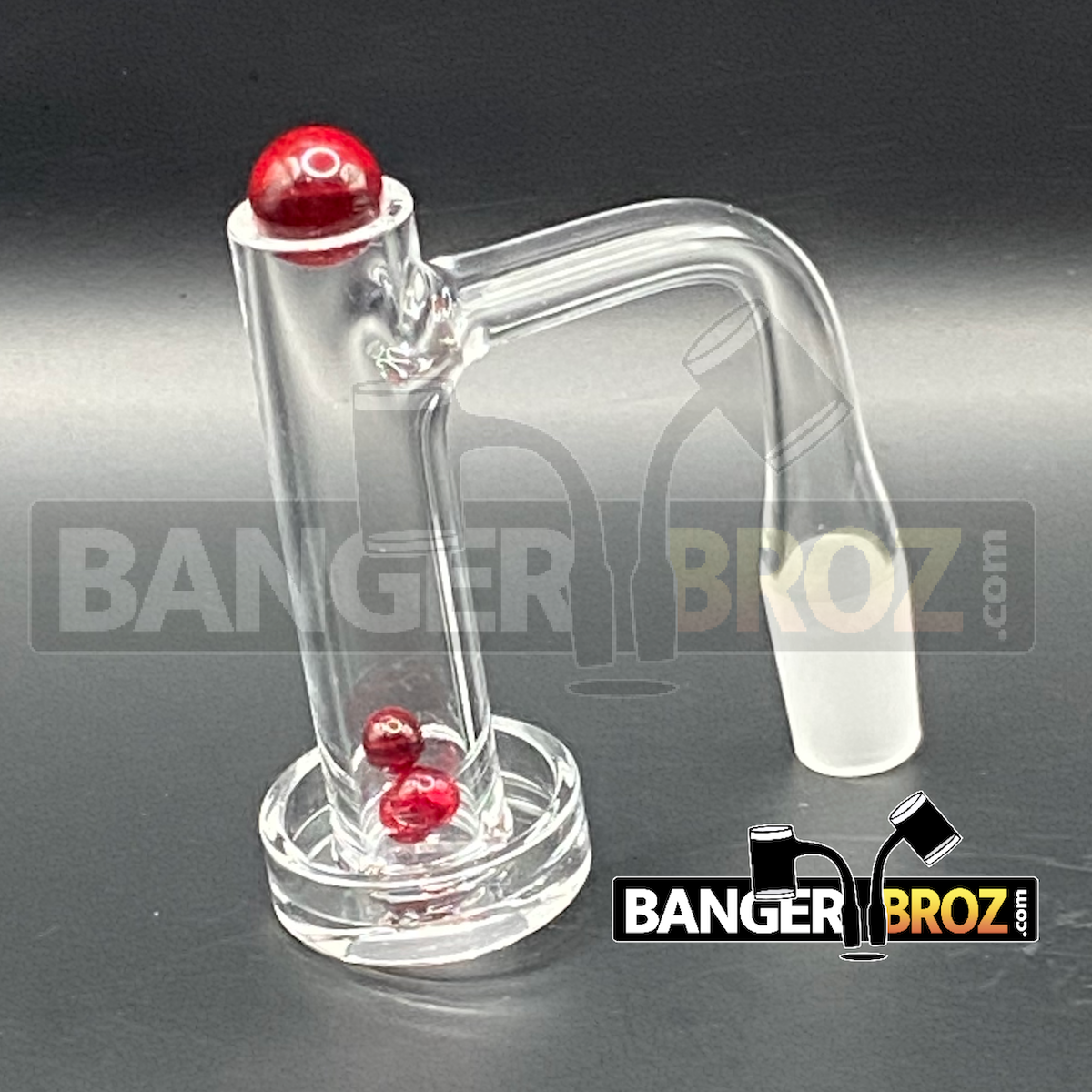 14mm Male 90 Degree Terp Tower Set (Red)