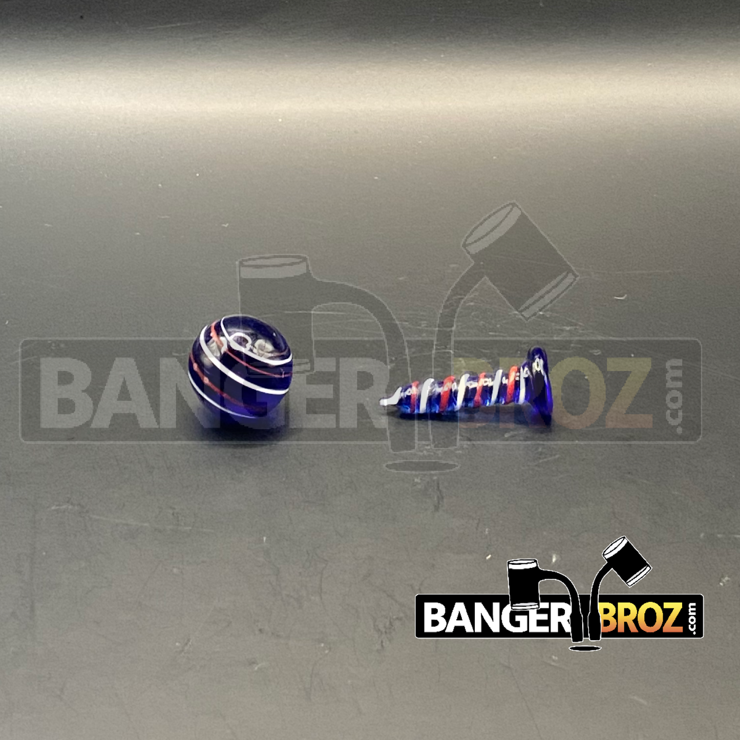 Screw & Marble (Blue)