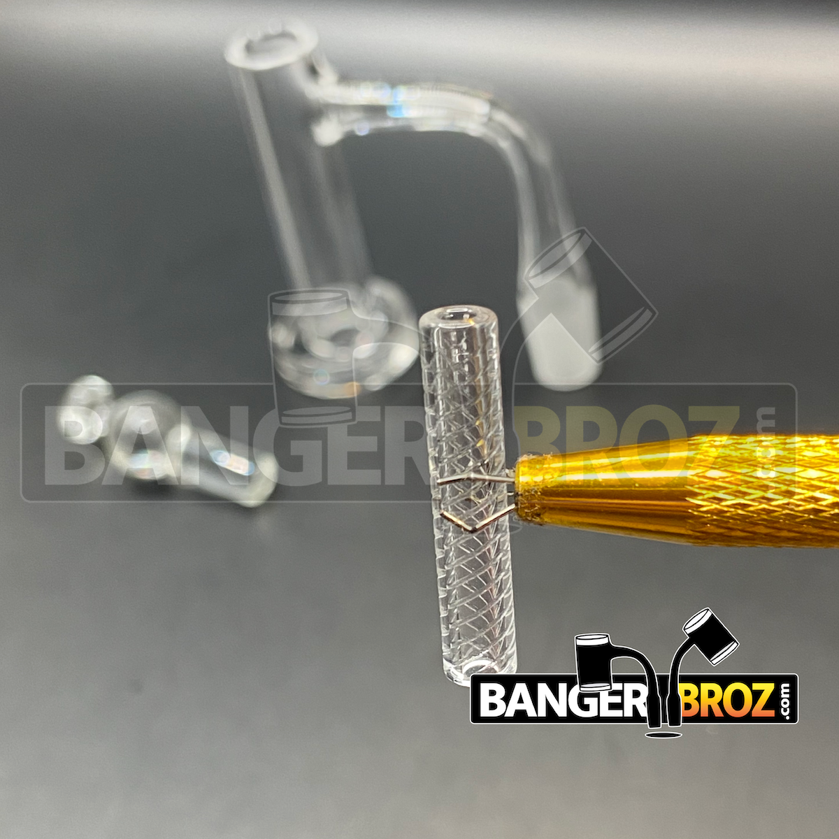 14mm Male 90 Degree Terp Tower Set - (Style C)