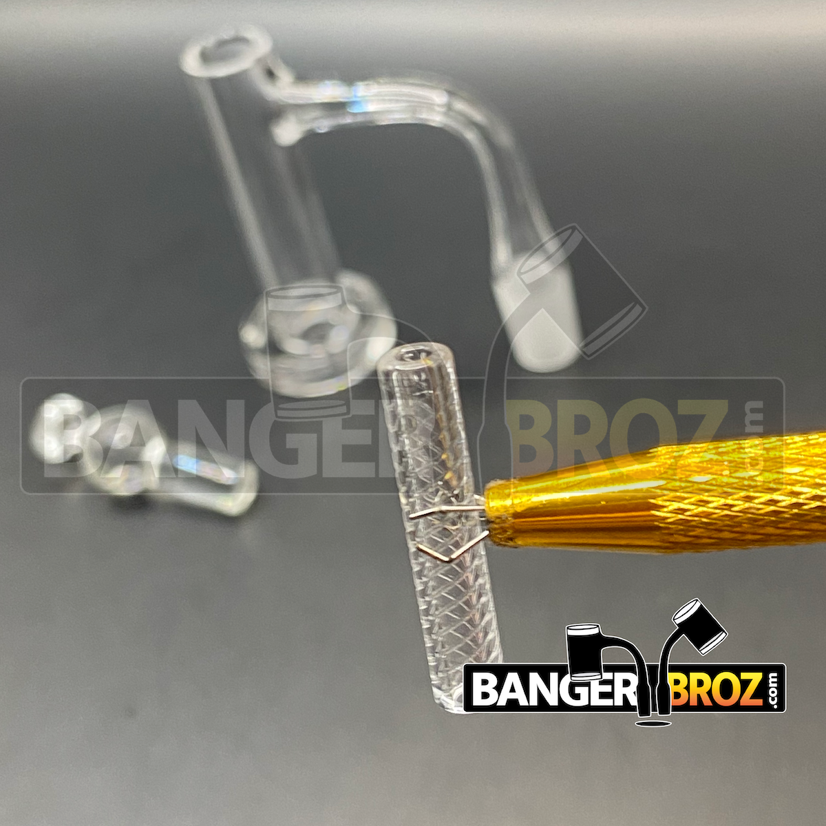 14mm Male 90 Degree Terp Tower Set - (Style C)